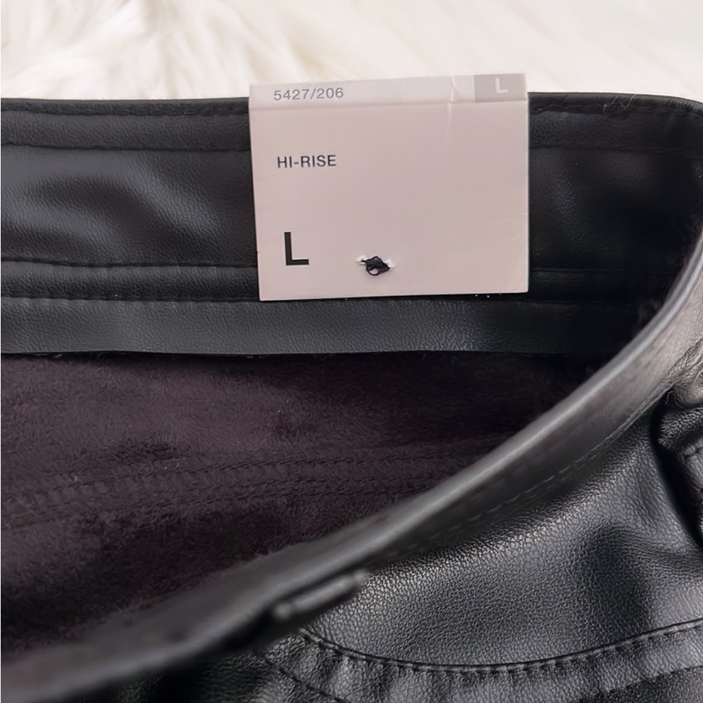 •HP• Zara High Waisted Faux Leather Leggings - Picture 5 of 11